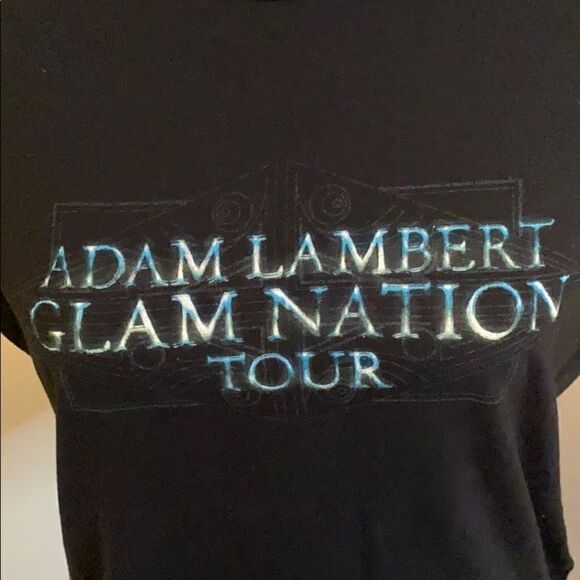 Adam Lambert Glam Nation 2010 Tour Shirt - Picture 4 of 7